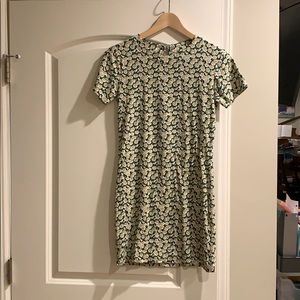 French Connection floral Jersey dress size 8
